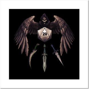 DnD rogue symbol Posters and Art